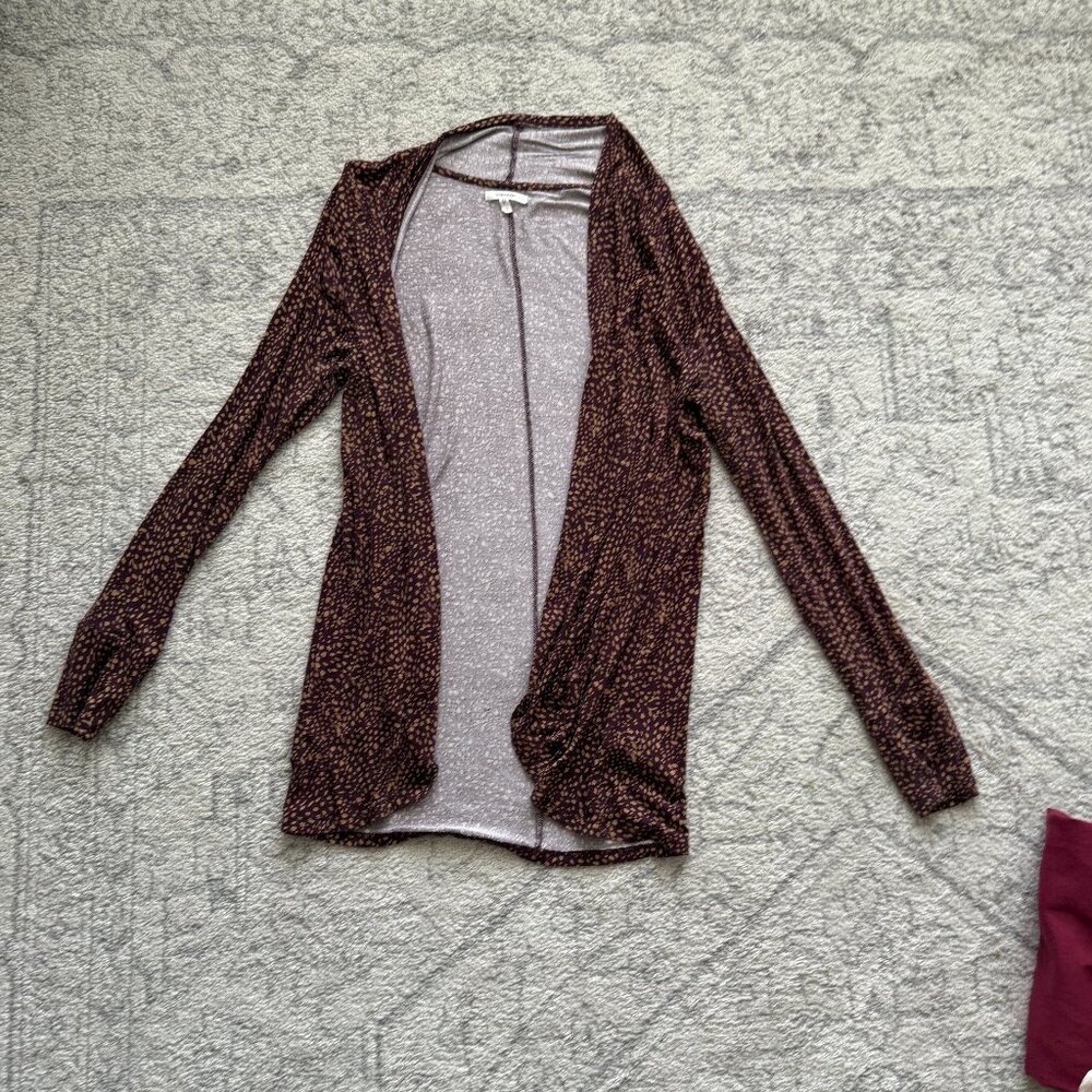 Maurices Size Small Polka Dot Cardigan